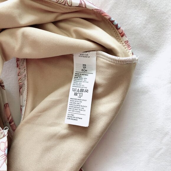 Old Navy Bikini Bottoms XS floral bathing suit swim women's NWT - Picture 11 of 12